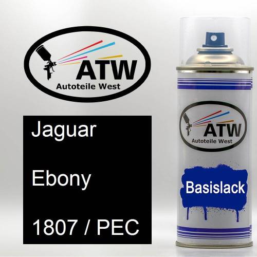 Jaguar, Ebony, 1807 / PEC: 400ml Sprühdose, von ATW Autoteile West.